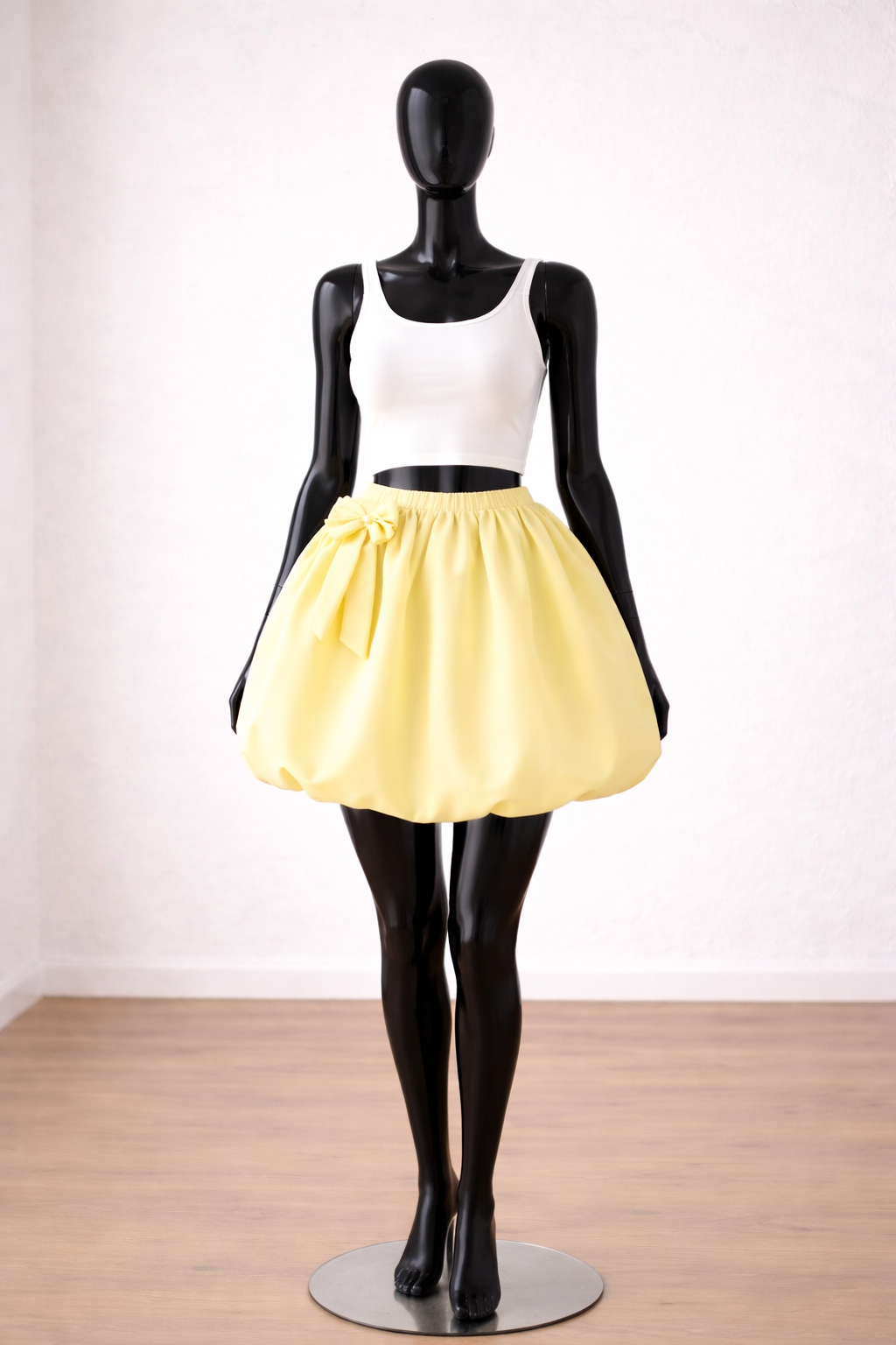 Balloon Mini Skirt - Sunshine Yellow