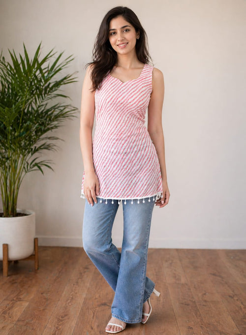 2-in-1 Detachable Sleeve Kurti