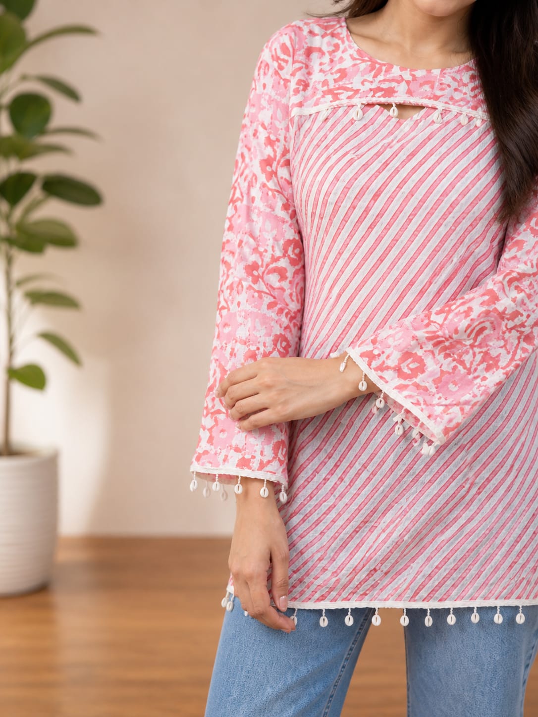 2-in-1 Detachable Sleeve Kurti