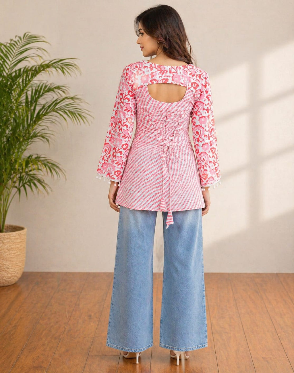 2-in-1 Detachable Sleeve Kurti